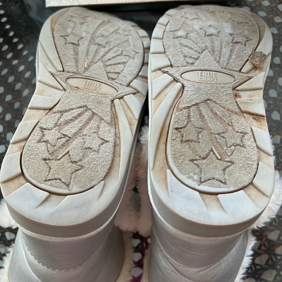 Girls True Craft fur boots Sz 5 - Picture 5 of 5